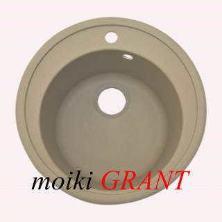 Гранитная мойка Grant Crystal сахара круглая