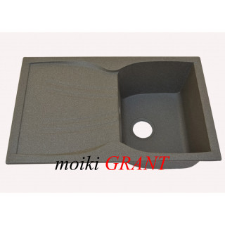 Гранитная мойка Grant Grain серая