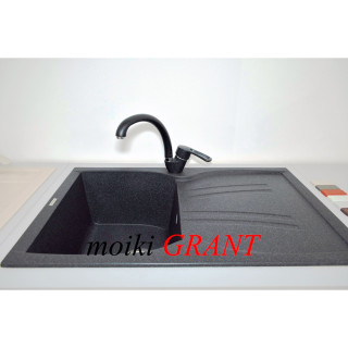 Гранитная мойка Grant Grain черная