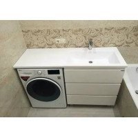 Умывальник в ванную со столешницей Flat 120